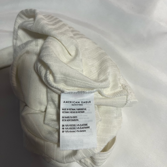 American Eagle Soft and Sexy White Tank Top - Picture 4 of 4